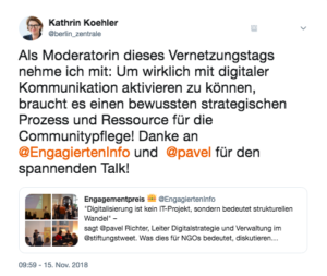 Moderation Digital Event