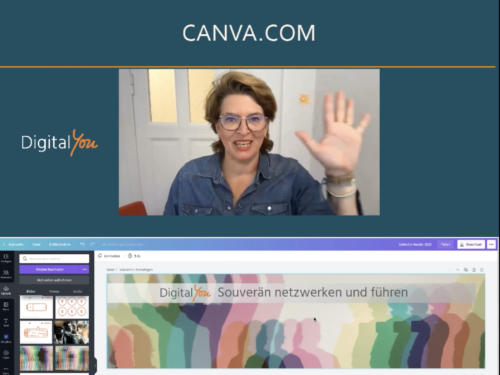 Tutorial Canva.com, New Networking, Kathrin Koehler, Digital You