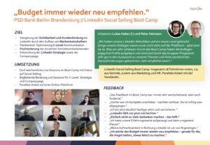 Corporate Influencer Programm, Social Selling Programm,